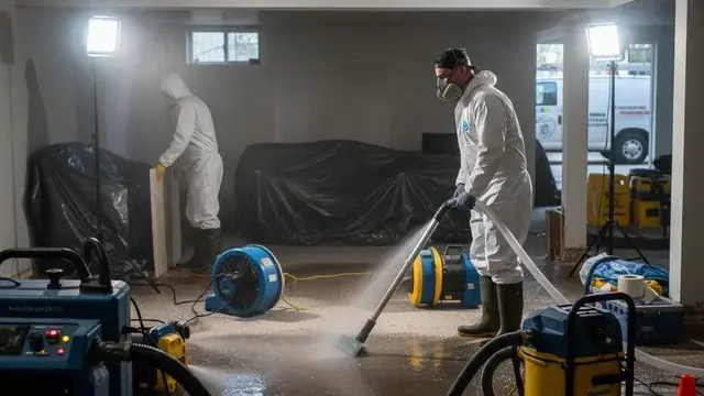 Water damage restoration in Lancaster, TX