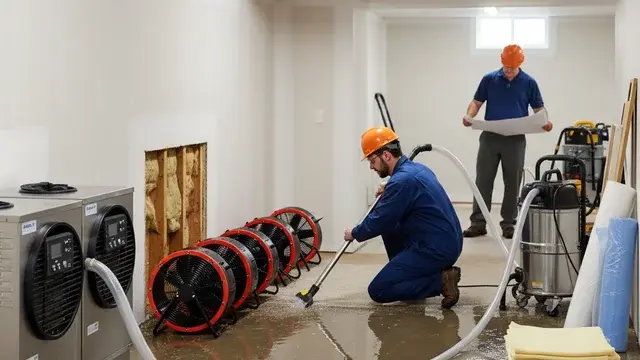 Water damage restoration in Oak Leaf, TX