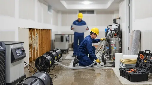 Water damage restoration in Wilmer, TX